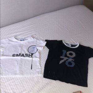 2 jacadi T shirts